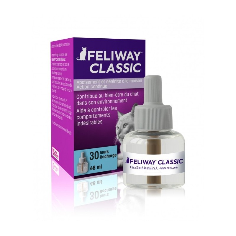 1 Recharge feliway de 48 ml 1 Recharge feliway de 48 ml
