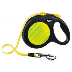Laisse Flexi néon jaune...