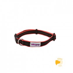 Collier Pop Noir / Orange
