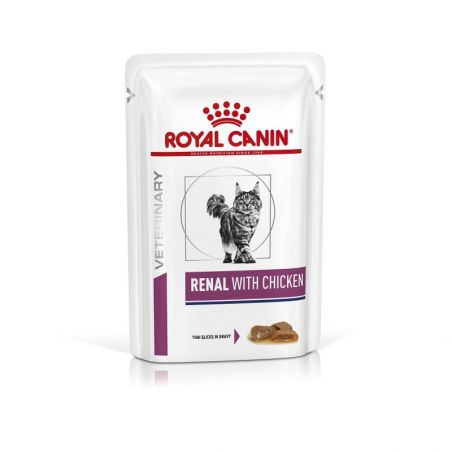 Royal Canin Veterinary Diet Cat Renal Poulet en sauce 12 x 85 g Royal Canin Veterinary Diet Cat Renal Poulet en sauce 12 x 85 g