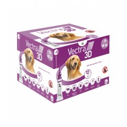 Vectra 3D chiens de 25 à 40 kg - JungleVet