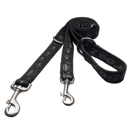 Laisse Alpinist Rogz multiple noire pour chien
