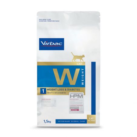 Veterinary HPM Weight Loss & Diabetes Cat W1 Veterinary HPM Weight Loss & Diabetes Cat W1