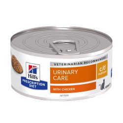 Hill's Prescription diet Feline C/D Multicare Boite Emincé 24 boîtes de 156 g