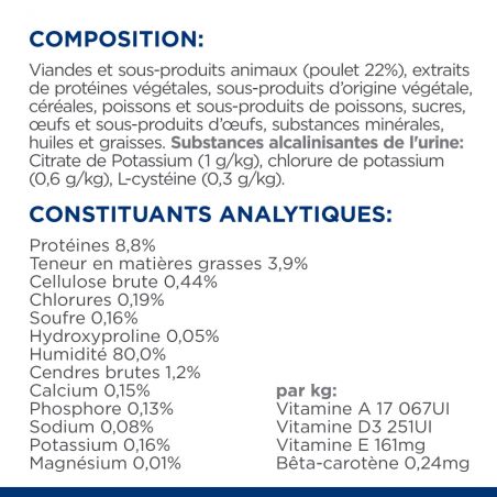 Hill's Prescription Diet Feline C/D Multicare Poulet 12 x 85 g