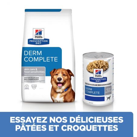 Hill’s Prescription Diet Derm Complete pour chien - JungleVet Hill’s Prescription Diet Derm Complete pour chien - JungleVet
