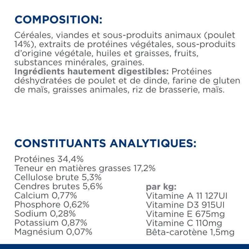 Hill's prescription diet Feline Gastrointestinal Biome au poulet Hill's prescription diet Feline Gastrointestinal Biome au poulet