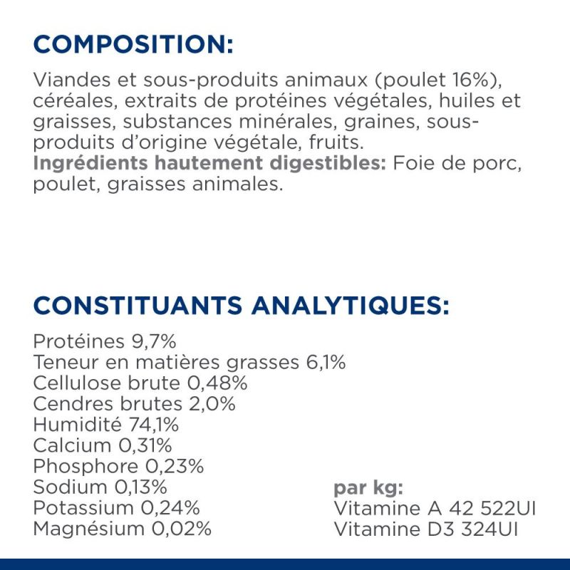 Hill's Prescription Diet Feline i/d Activ Biome+ - 24 boîtes de 156g