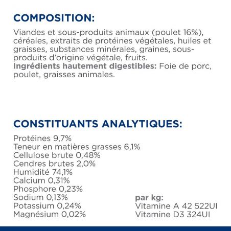 Hill's Prescription Diet Feline i/d Activ Biome+ - 24 boîtes de 156g Hill's Prescription Diet Feline i/d Activ Biome+ - 24 boîtes de 156g