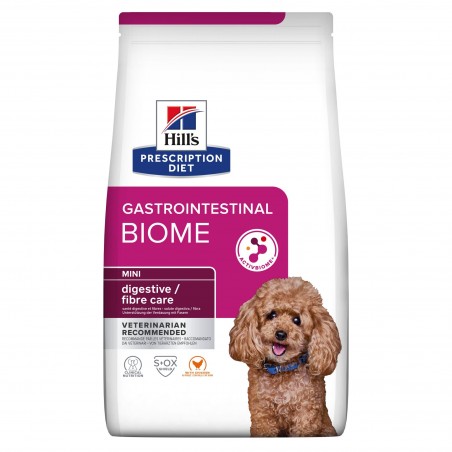 Hill's Prescription Diet Chien Gastrointestinal Biome Mini au Poulet Hill's Prescription Diet Chien Gastrointestinal Biome Mini au Poulet