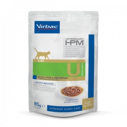 Virbac Veterinary HPM Cat Urology Dissolution & Prevention sachets de 85 g