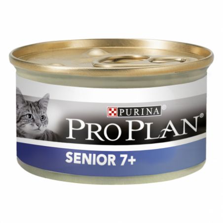 Proplan Cat Adult  7+ Boite Thon chats seniors