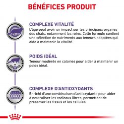 Royal Canin Veterinary Diet Cat Mature Consult Balance en Mousse - 12 sachets de 85 g