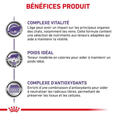 Royal Canin Veterinary Diet Cat Mature Consult Balance en Mousse - 12 sachets de 85 g