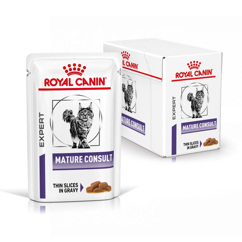 Royal Canin Cat Mature Consult 12 sachets repas de 85 g Royal Canin Cat Mature Consult 12 sachets repas de 85 g