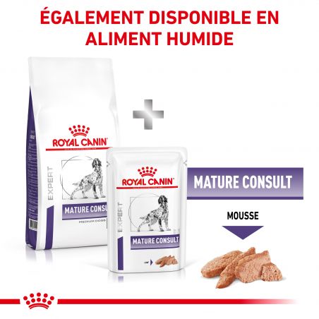 Royal Canin Vet Care Nutrition Dog senior consult Medium - Sac de 10 kg Royal Canin Vet Care Nutrition Dog senior consult Medium - Sac de 10 kg