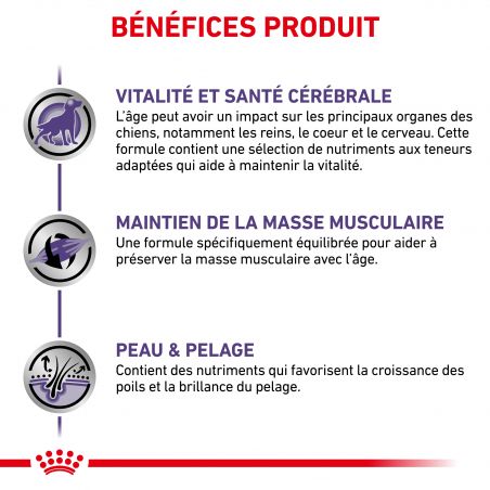 Royal Canin Vet Care Nutrition Dog Mature Consult 6- 12 sachets de 85g Royal Canin Vet Care Nutrition Dog Mature Consult 6- 12 sachets de 85g