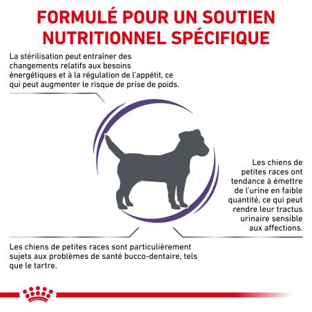 Royal Canin Vet Care Nutrition Dog Adult Small Neutered Weight & Dental Royal Canin Vet Care Nutrition Dog Adult Small Neutered Weight & Dental