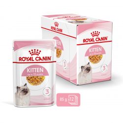Royal Canin Cat Kitten Bouchées en Gelée - 12 sachet de 85g