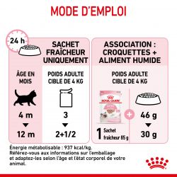Royal Canin Cat Kitten Mousse sachet repas - 12 sachets de 85 g