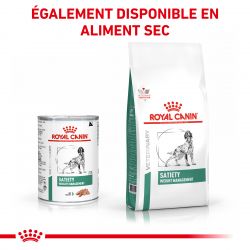 Royal Canin Veterinary Diet Dog Satiety Support - 12 boite de 410g