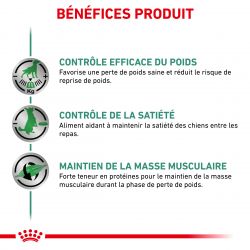 Royal Canin Veterinary Diet Dog Satiety Support - 12 boite de 410g