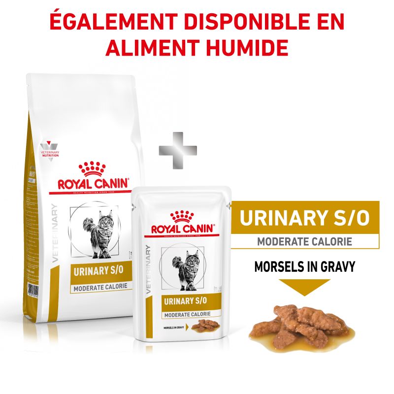 Royal Canin Veterinary Diet Cat Urinary S/O Moderate Calorie Royal Canin Veterinary Diet Cat Urinary S/O Moderate Calorie