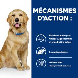 Hill's prescription Diet J/D Joint Care Reduced calorie pour chien au poulet- JungleVet