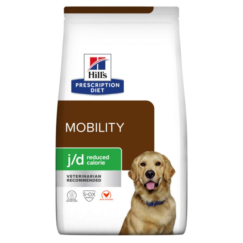 Hill's prescription Diet J/D Joint Care Reduced calorie pour chien au poulet- JungleVet