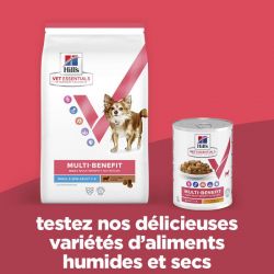 Hill's Vet Essentials Chien Multi Benefit Adult1+ S&M Agneau & Riz Sac de 2kg