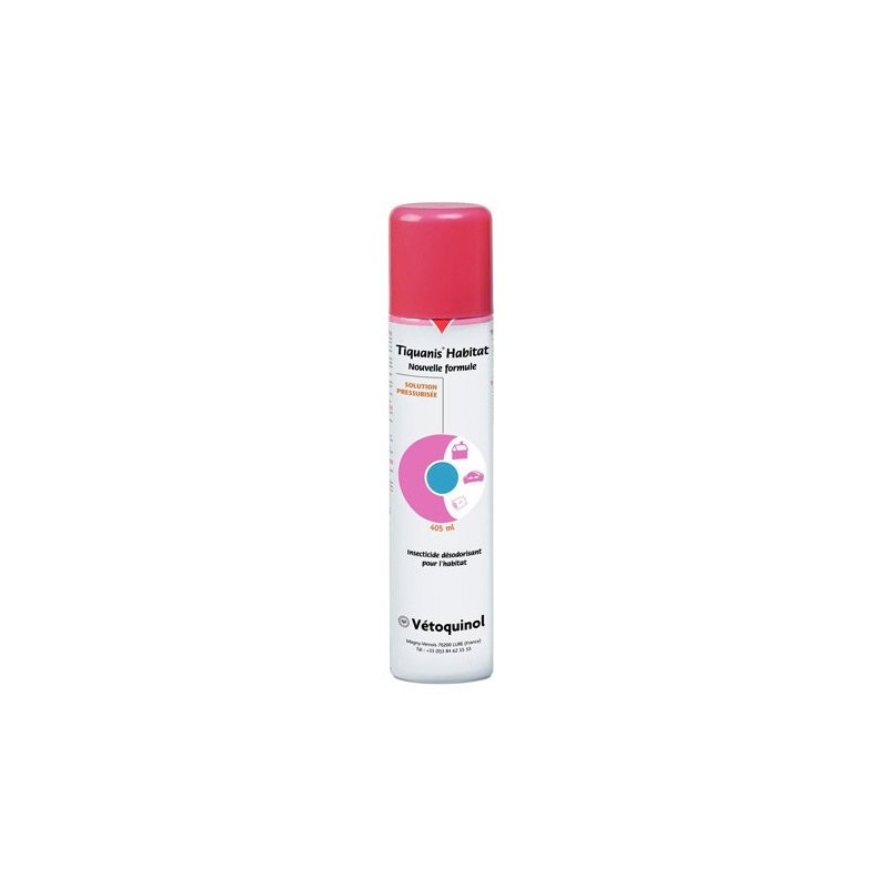 Vetoquinol Spray Tiquanis habitat 450 ml Vetoquinol Spray Tiquanis habitat 450 ml