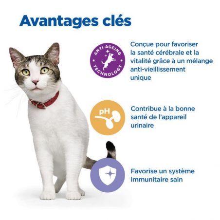 Hill's Vet Essentials Chat Multi Benefit + Senior Health Poulet Hill's Vet Essentials Chat Multi Benefit + Senior Health Poulet
