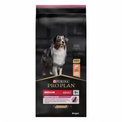 Purina Proplan Chien Adult Medium Sensitive Skin Optiderma au saumon