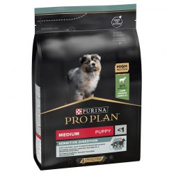 Purina Proplan Chien Puppy Medium Sensitive Digestion Optidigest à l'agneau