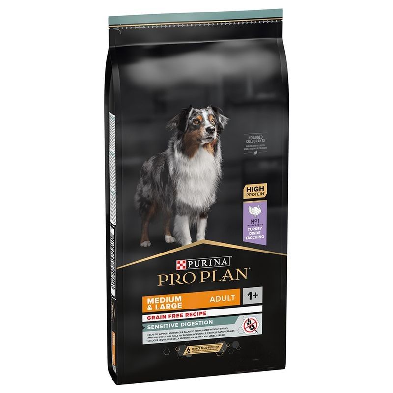 Purina Proplan Dog Medium/Large Sensitive Optidigest Grain Free Dinde Purina Proplan Dog Medium/Large Sensitive Optidigest Grain Free Dinde