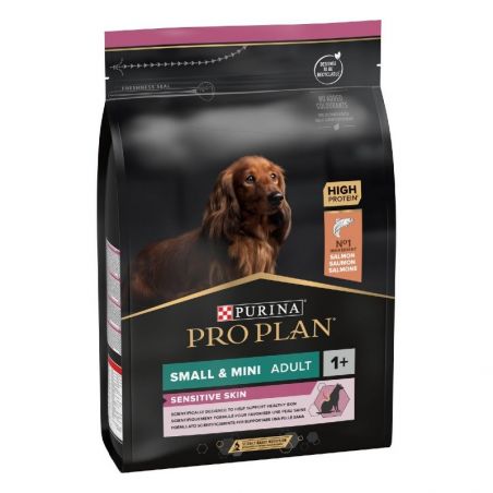 Purina Proplan Chien Puppy Small & Mini Sensitive skin Optiderma au saumon Purina Proplan Chien Puppy Small & Mini Sensitive skin Optiderma au saumon