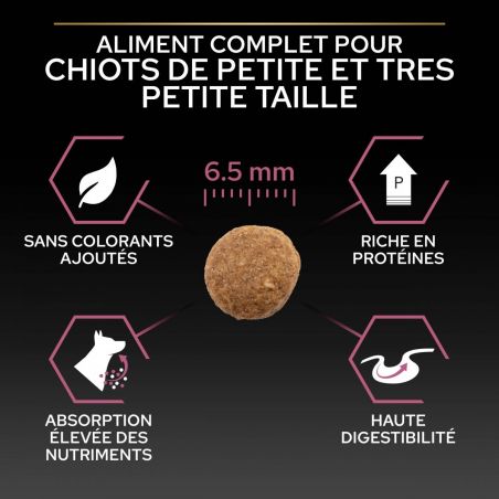 Purina Proplan Chien Puppy Small & Mini Sensitive skin Optiderma au saumon Purina Proplan Chien Puppy Small & Mini Sensitive skin Optiderma au saumon