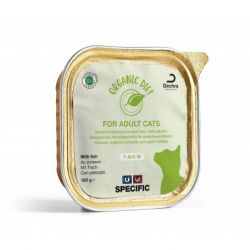 Specific F BIO W Organic Fish pour chat - 8 barquettes de 100 g
