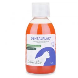 Greenvet Dentifrice au poisson Dentalplak pour chien et chat - JungleVet