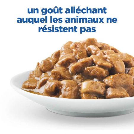 Hill's Vet Essentials Chat Multi Benefit Mature Adult 7+ au poulet - 12 sachets repas de 85 g Hill's Vet Essentials Chat Multi Benefit Mature Adult 7+ au poulet - 12 sachets repas de 85 g