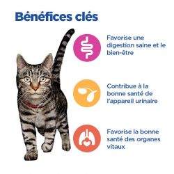 Hill's Vet Essentials Chat Multi Benefit Mature Adult 7+ au poulet - 12 sachets repas de 85 g