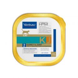 Veterinary HPM KJ2 Kidney & Joint Cat mousse 14 barquettes de 85 g