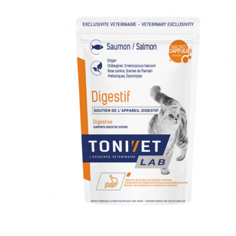Tonivet LAB Chat Digestif Saumon Tonivet LAB Chat Digestif Saumon
