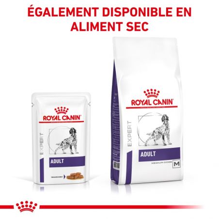 Royal Canin Veterinary Diet Dog Adult - 12 sachets de 100 g Royal Canin Veterinary Diet Dog Adult - 12 sachets de 100 g