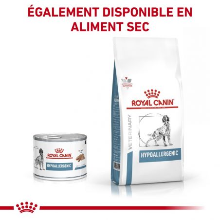 Royal Canin Veterinary Diet Dog Hypoallergenic Boite Royal Canin Veterinary Diet Dog Hypoallergenic Boite