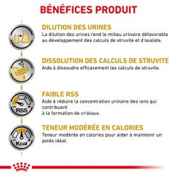 Royal Canin Veterinary Diet Cat Urinary S/O Moderate Calorie Morceaux - 12 sachets de 85 g