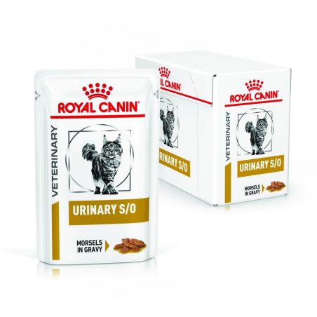 Royal canin Veterinary Diet Cat Urinary S/O Morceaux - 12 sachets de 85 g Royal canin Veterinary Diet Cat Urinary S/O Morceaux - 12 sachets de 85 g