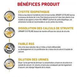 Royal canin Veterinary Diet Cat Urinary S/O Morceaux - 12 sachets de 85 g