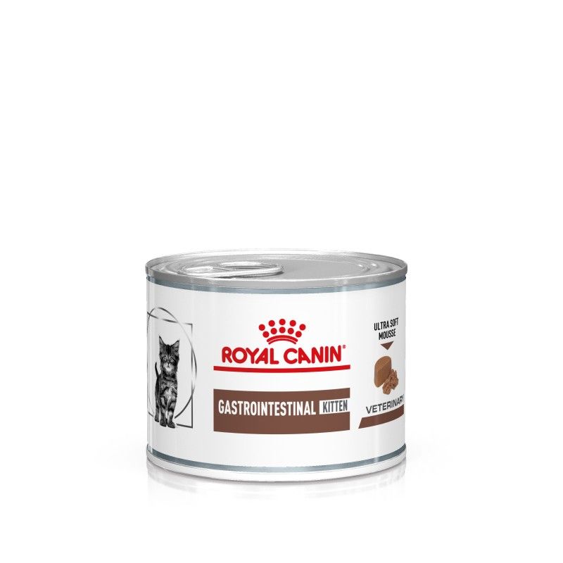 Royal Canin Veterinary Diet Cat Gastro Intestinal Kitten - 12 boites de 195 g Royal Canin Veterinary Diet Cat Gastro Intestinal Kitten - 12 boites de 195 g