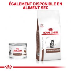 Royal Canin Veterinary Diet Cat Gastro Intestinal Kitten - 12 boites de 195 g